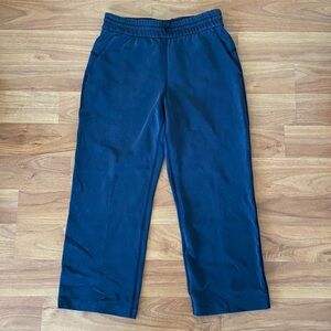 ❤️ Lululemon Softstreme High-Rise Straight Leg Crop Black Size 6 NWOT